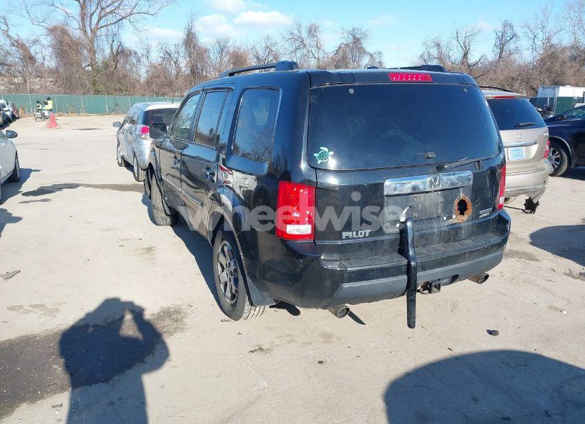 Photo 3 of 2009 Honda Pilot TOURING (VIN 5FNYF489X9B017981)