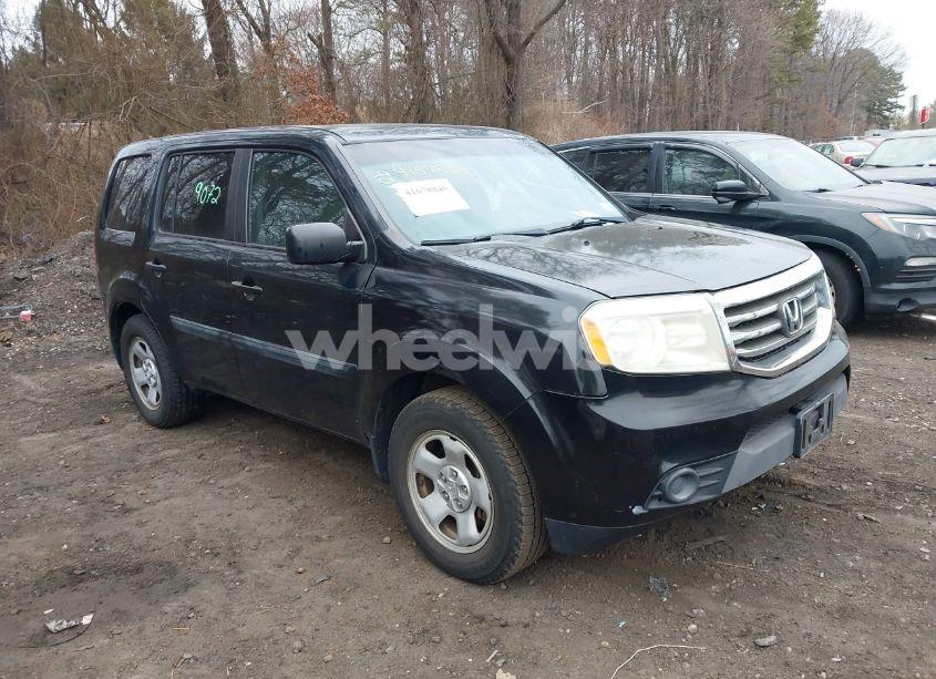 2014 Honda Pilot LX (VIN 5FNYF4H20EB007053) main photo