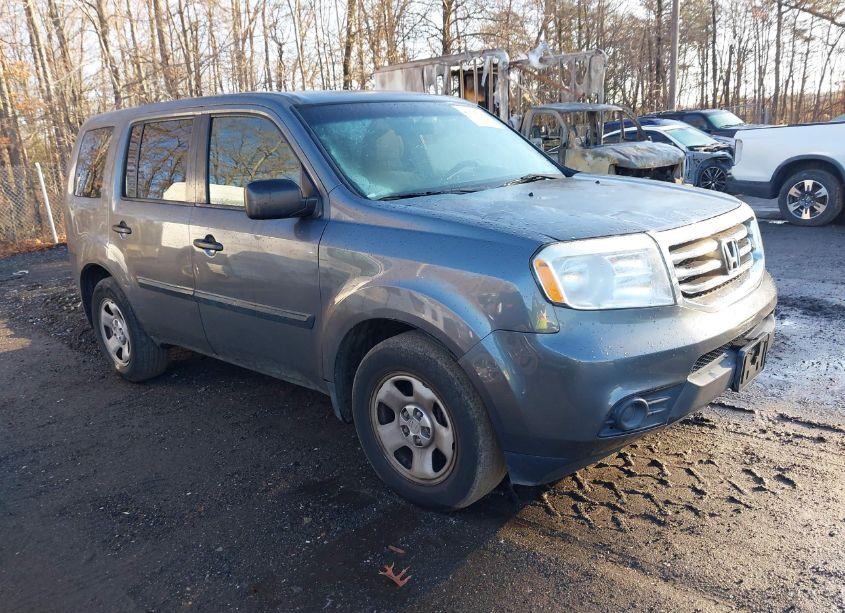2012 Honda Pilot LX (VIN 5FNYF4H22CB013367) main photo