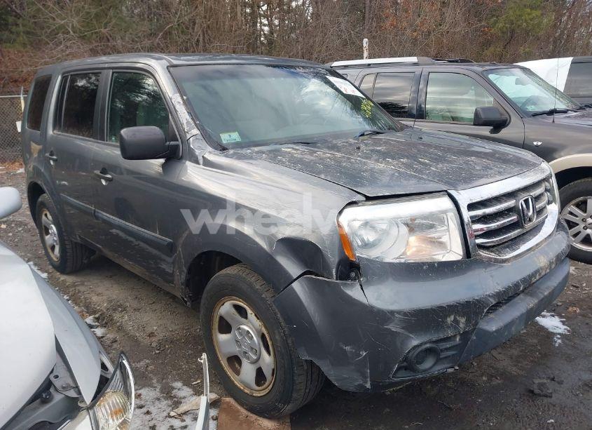 2012 Honda Pilot LX (VIN 5FNYF4H22CB056834) main photo