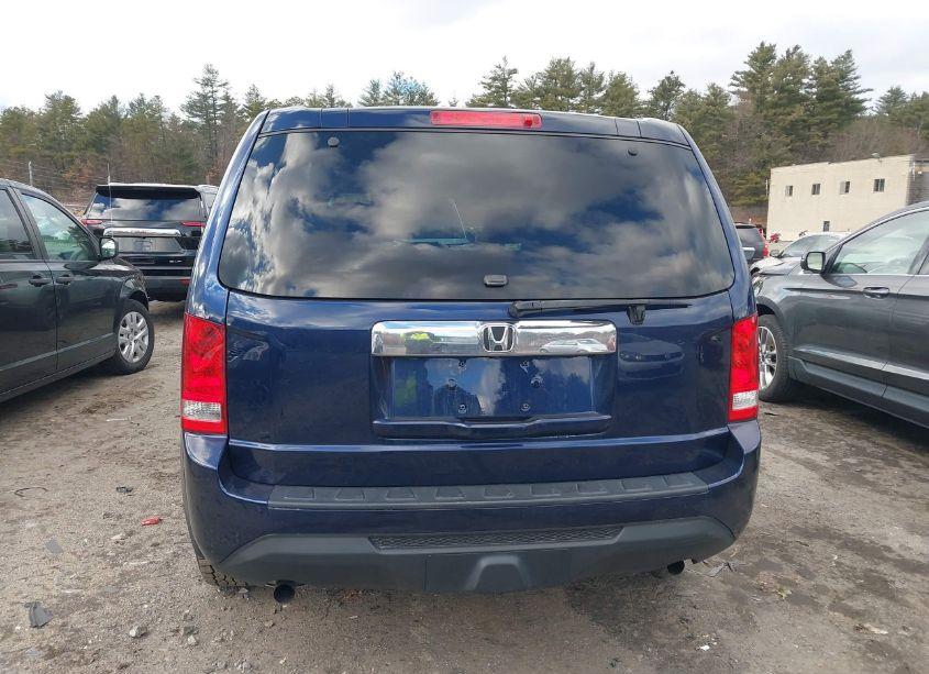 Photo 16 of 2014 Honda Pilot LX (VIN 5FNYF4H22EB050325)