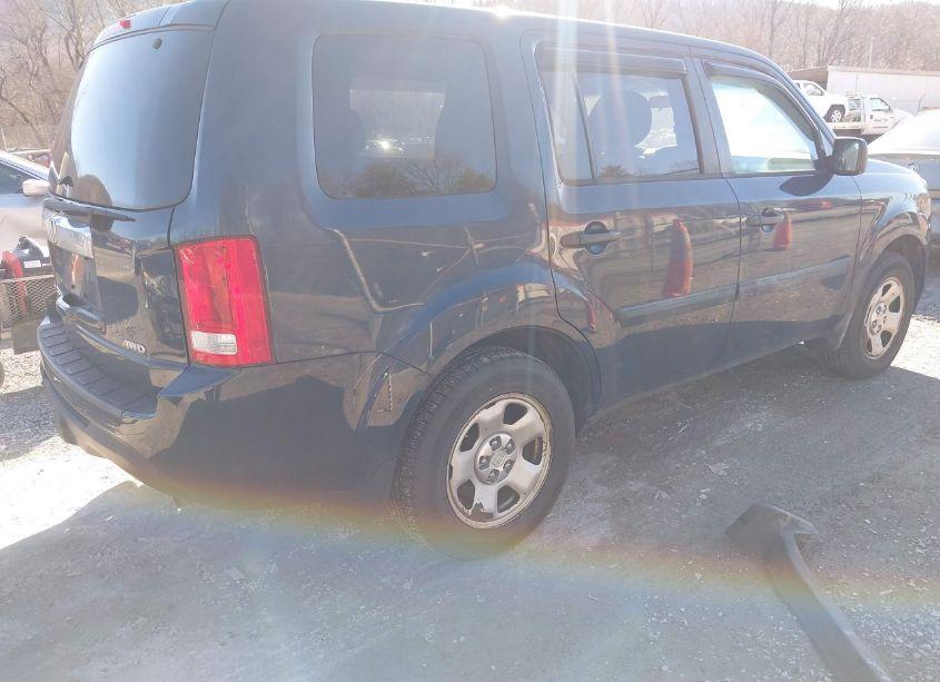 Photo 4 of 2012 Honda Pilot LX (VIN 5FNYF4H23CB013426)