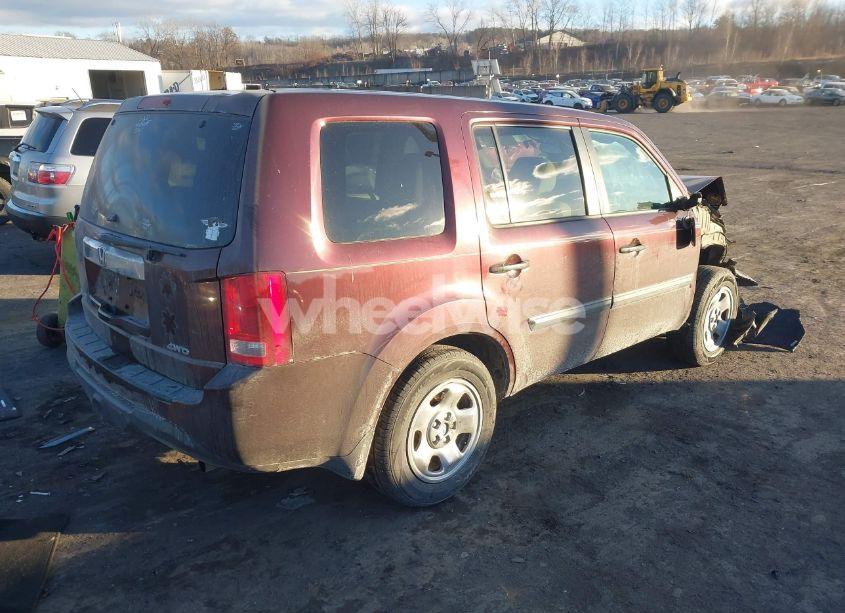 Photo 4 of 2013 Honda Pilot LX (VIN 5FNYF4H23DB074986)