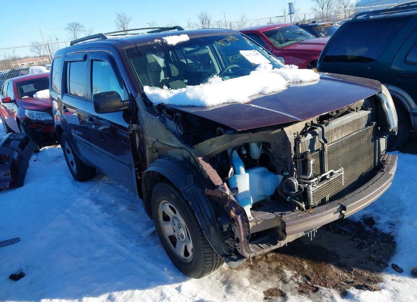 2011 Honda Pilot LX (VIN 5FNYF4H26BB074686) main photo