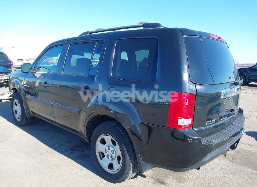 Photo 3 of 2012 Honda Pilot LX (VIN 5FNYF4H27CB083527)