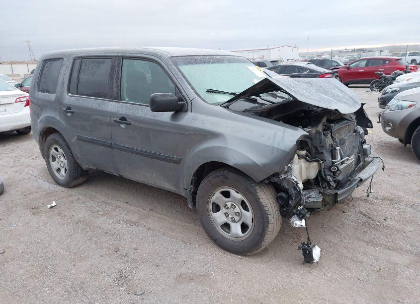 2011 Honda Pilot LX (VIN 5FNYF4H29BB085780) main photo