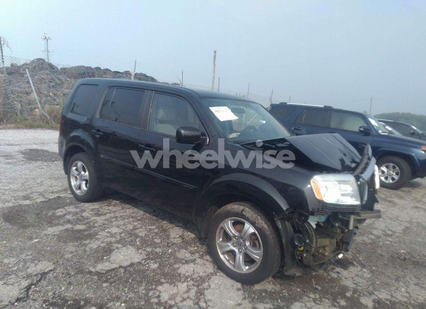 2013 Honda Pilot EX (VIN 5FNYF4H43DB009251) main photo