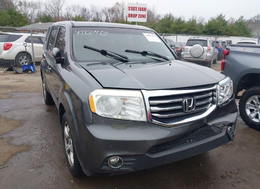 2012 Honda Pilot EX (VIN 5FNYF4H45CB028222) main photo