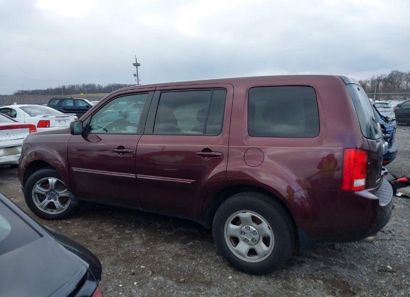 Photo 14 of 2012 Honda Pilot EX (VIN 5FNYF4H47CB015701)