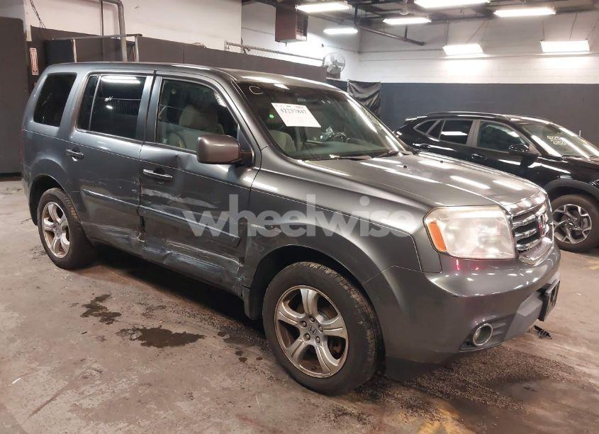 2012 Honda Pilot EX (VIN 5FNYF4H47CB023555) main photo