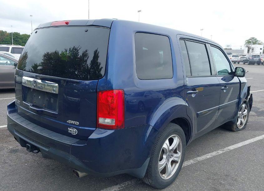 Photo 4 of 2013 Honda Pilot EX (VIN 5FNYF4H49DB007293)