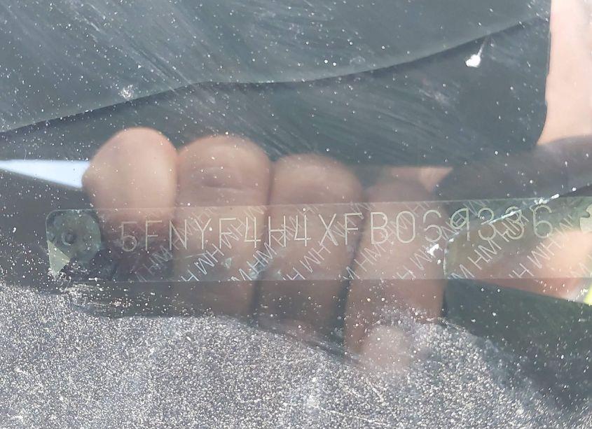 Photo 16 of 2015 Honda Pilot EX (VIN 5FNYF4H4XFB069336)