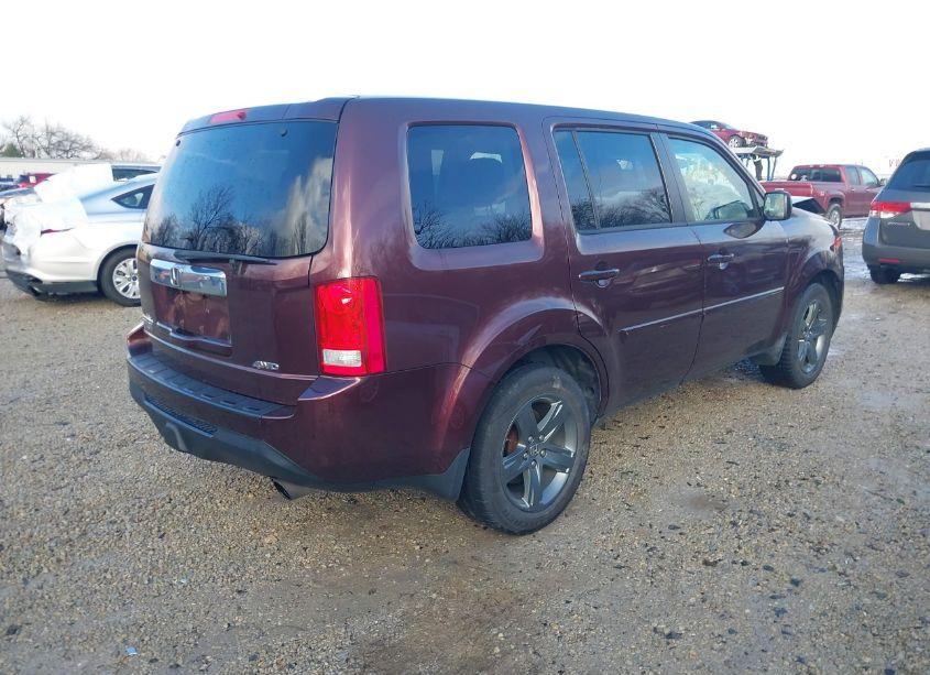 Photo 4 of 2012 Honda Pilot EX-L (VIN 5FNYF4H50CB018884)