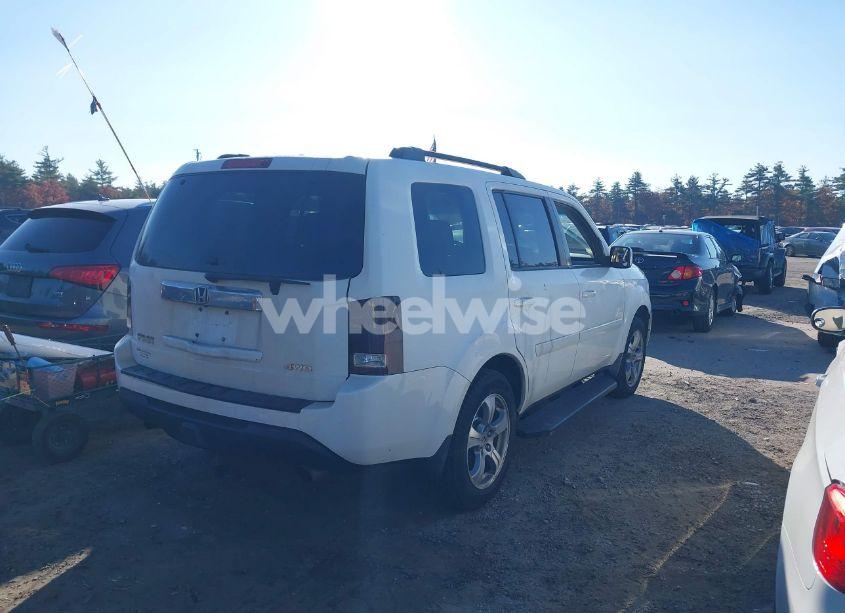 Photo 4 of 2012 Honda Pilot EX-L (VIN 5FNYF4H50CB039248)