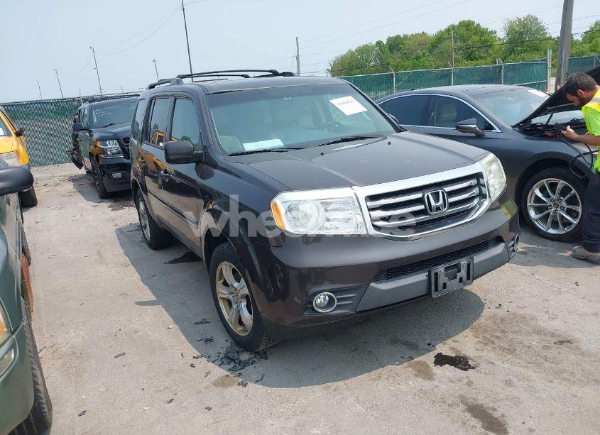 2012 Honda Pilot EX-L (VIN 5FNYF4H50CB080933) main photo