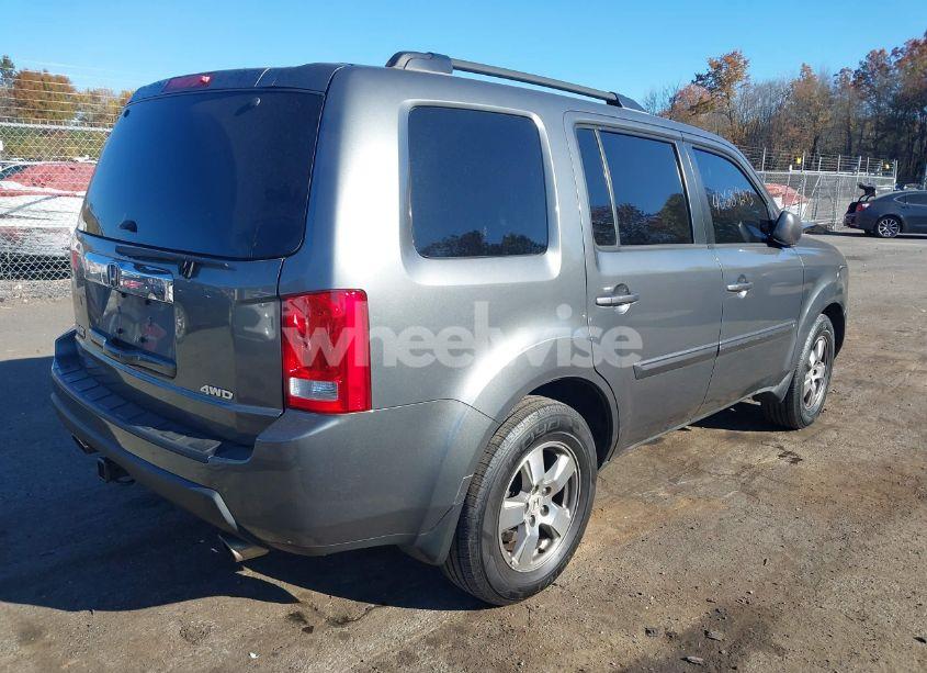 Photo 4 of 2011 Honda Pilot EX-L (VIN 5FNYF4H51BB009416)