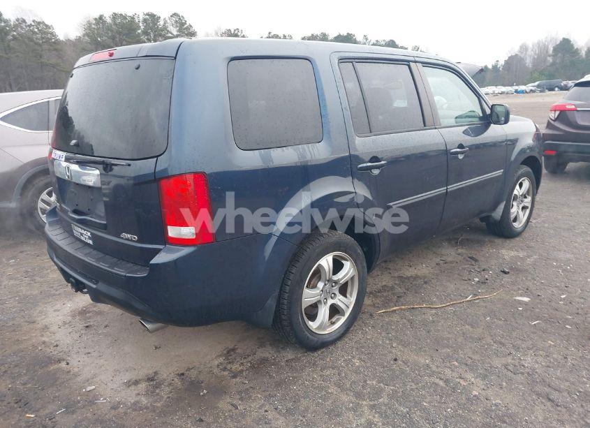 Photo 4 of 2012 Honda Pilot EX-L (VIN 5FNYF4H51CB037377)