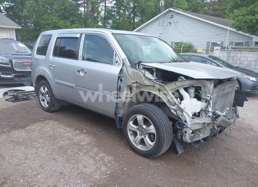 2012 Honda Pilot EX-L (VIN 5FNYF4H51CB043504) main photo
