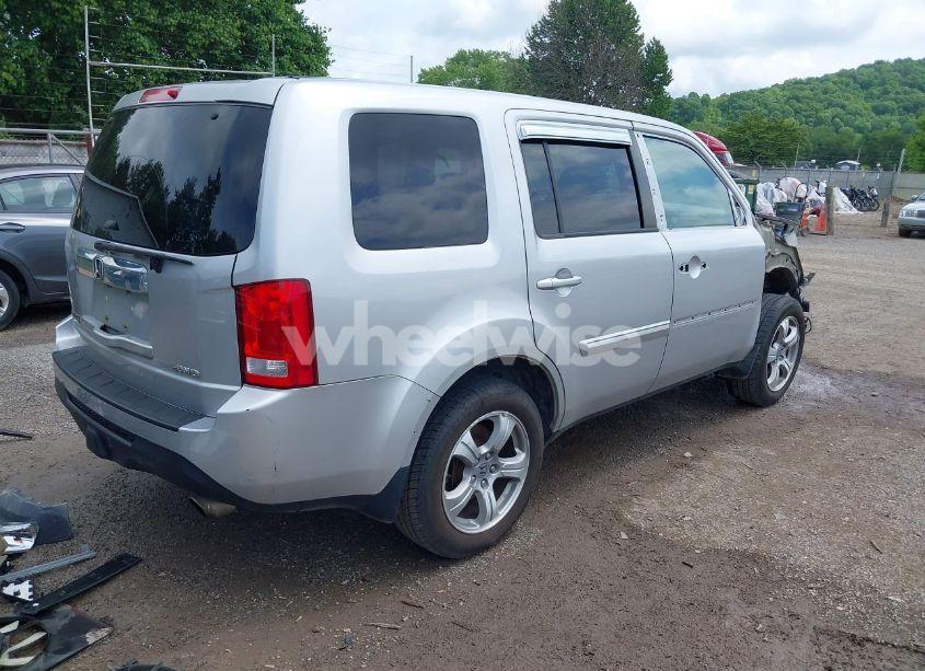 Photo 4 of 2012 Honda Pilot EX-L (VIN 5FNYF4H51CB043504)