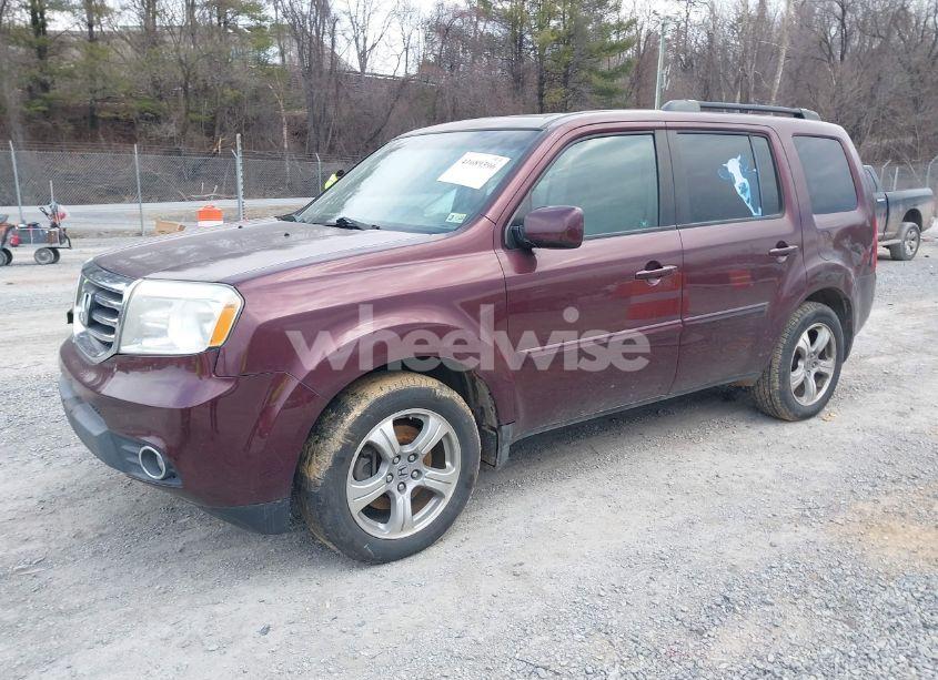 Photo 2 of 2012 Honda Pilot EX-L (VIN 5FNYF4H51CB045141)