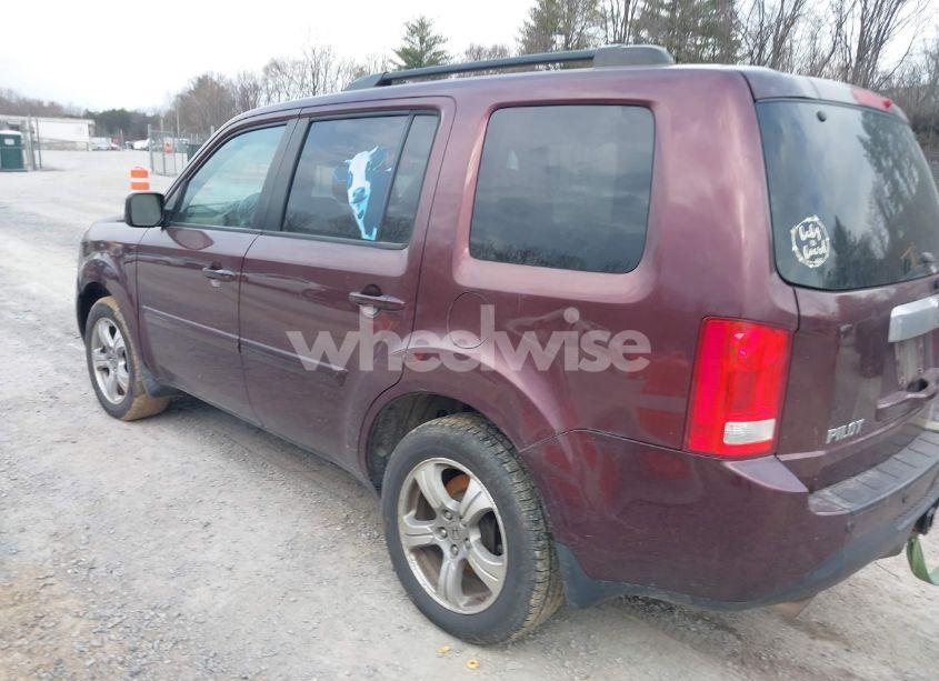 Photo 3 of 2012 Honda Pilot EX-L (VIN 5FNYF4H51CB045141)