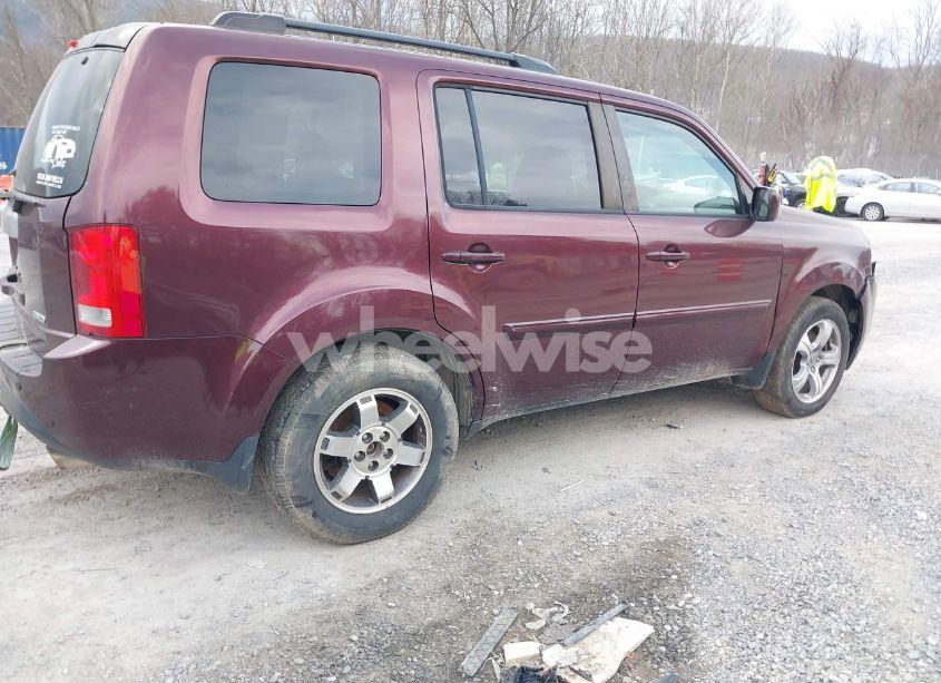 Photo 4 of 2012 Honda Pilot EX-L (VIN 5FNYF4H51CB045141)