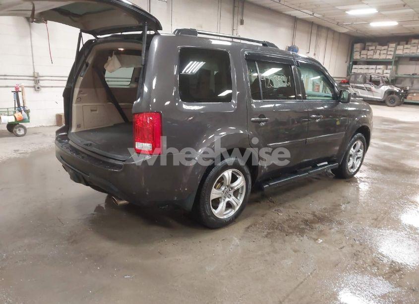 Photo 4 of 2012 Honda Pilot EX-L (VIN 5FNYF4H51CB047259)