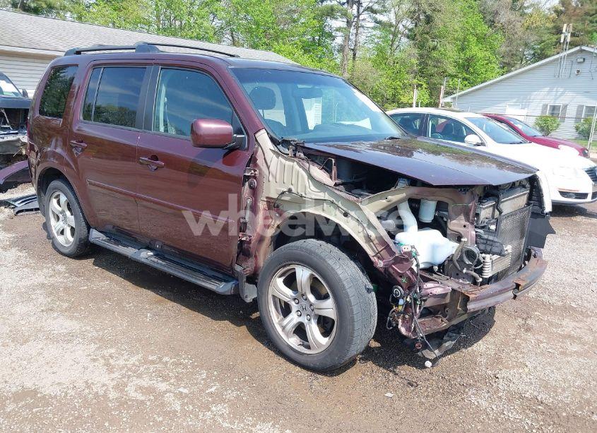 2012 Honda Pilot EX-L (VIN 5FNYF4H51CB078379) main photo