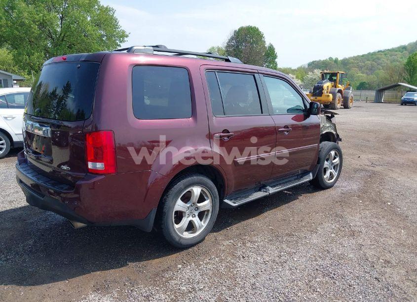 Photo 4 of 2012 Honda Pilot EX-L (VIN 5FNYF4H51CB078379)