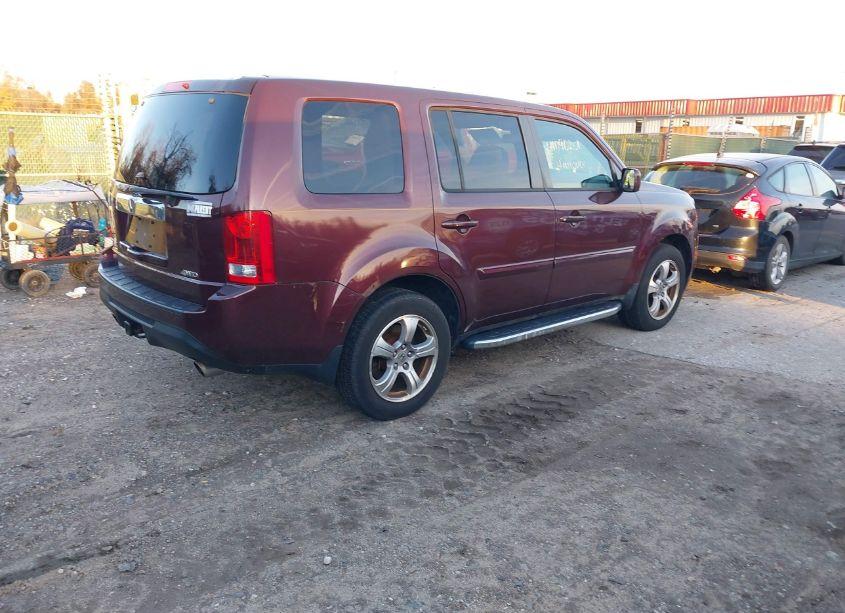 Photo 4 of 2013 Honda Pilot EX-L (VIN 5FNYF4H51DB042631)