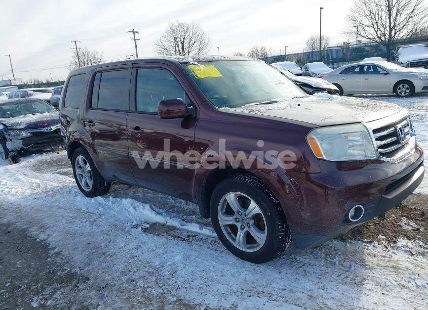 2014 Honda Pilot EX-L (VIN 5FNYF4H51EB023952) main photo