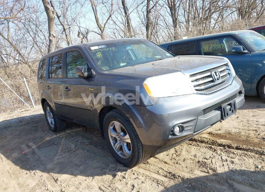 2013 Honda Pilot EX-L (VIN 5FNYF4H52DB020184) main photo