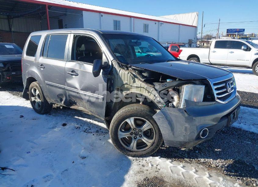 2014 Honda Pilot EX-L (VIN 5FNYF4H52EB010661) main photo