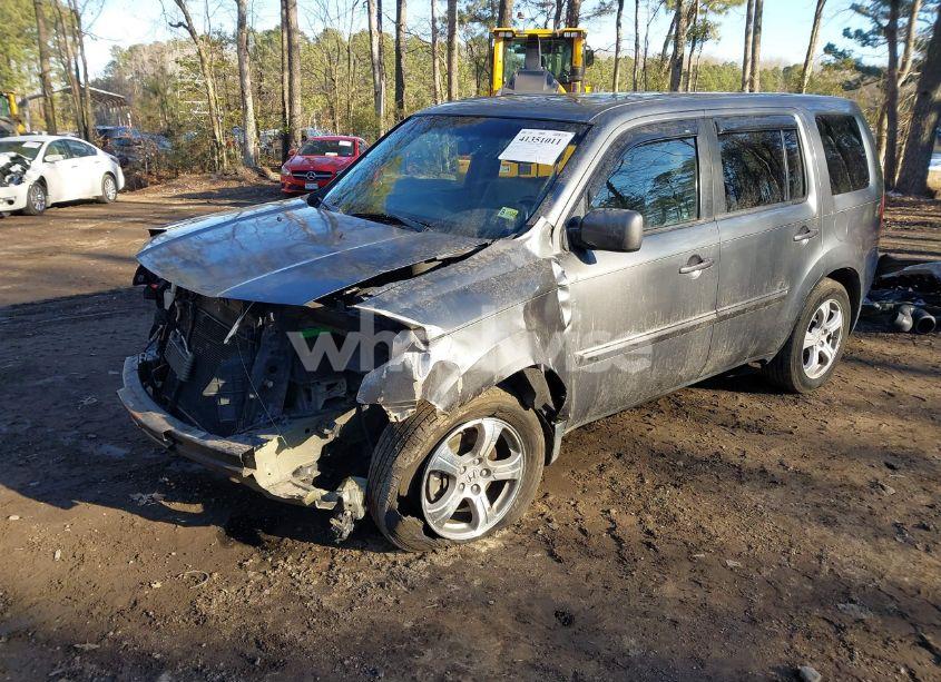 Photo 2 of 2012 Honda Pilot EX-L (VIN 5FNYF4H53CB033153)