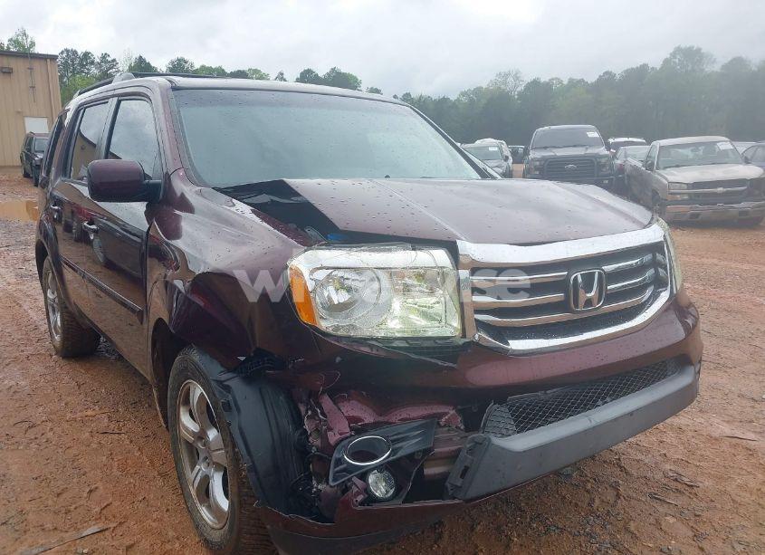 2012 Honda Pilot EX-L (VIN 5FNYF4H53CB080599) main photo