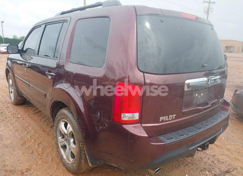 Photo 3 of 2012 Honda Pilot EX-L (VIN 5FNYF4H53CB080599)