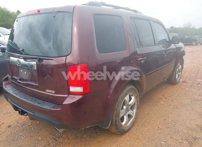 Photo 4 of 2012 Honda Pilot EX-L (VIN 5FNYF4H53CB080599)