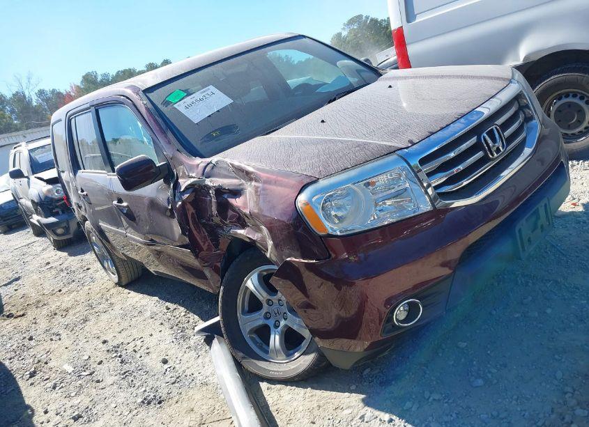 2013 Honda Pilot EX-L (VIN 5FNYF4H53DB078224) main photo