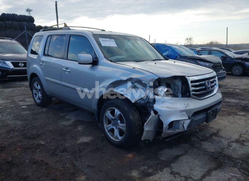 2012 Honda Pilot EX-L (VIN 5FNYF4H54CB015261) main photo