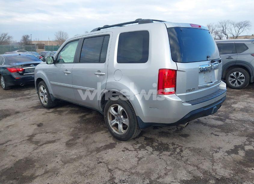 Photo 3 of 2012 Honda Pilot EX-L (VIN 5FNYF4H54CB015261)