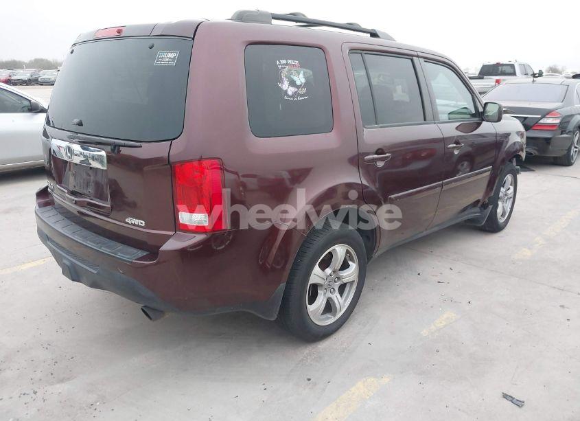 Photo 4 of 2012 Honda Pilot EX-L (VIN 5FNYF4H54CB016121)