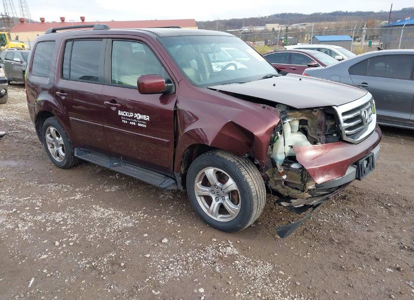 2012 Honda Pilot EX-L (VIN 5FNYF4H54CB018290) main photo