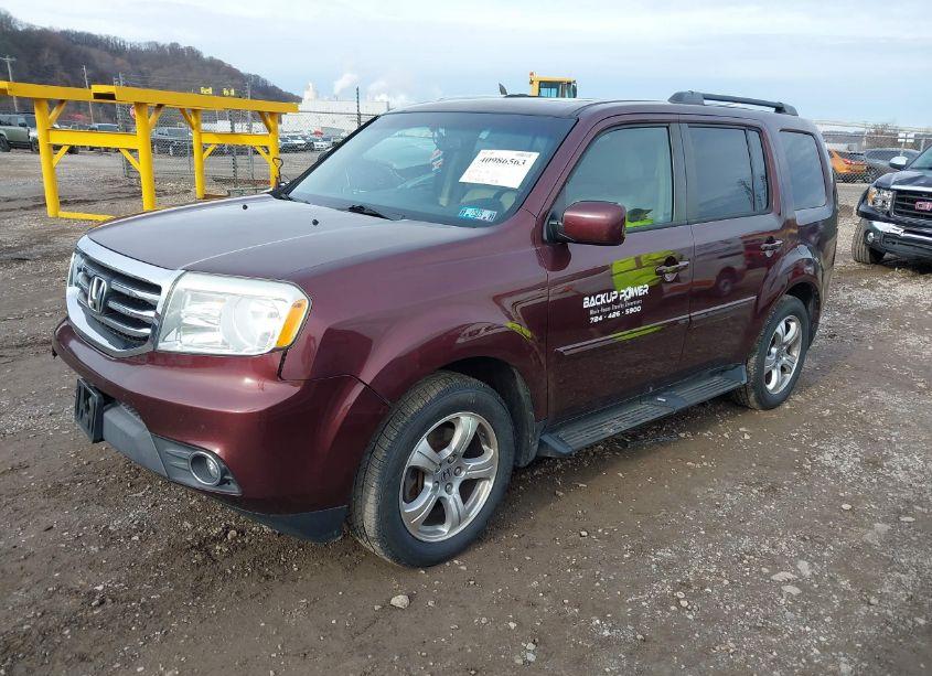 Photo 2 of 2012 Honda Pilot EX-L (VIN 5FNYF4H54CB018290)