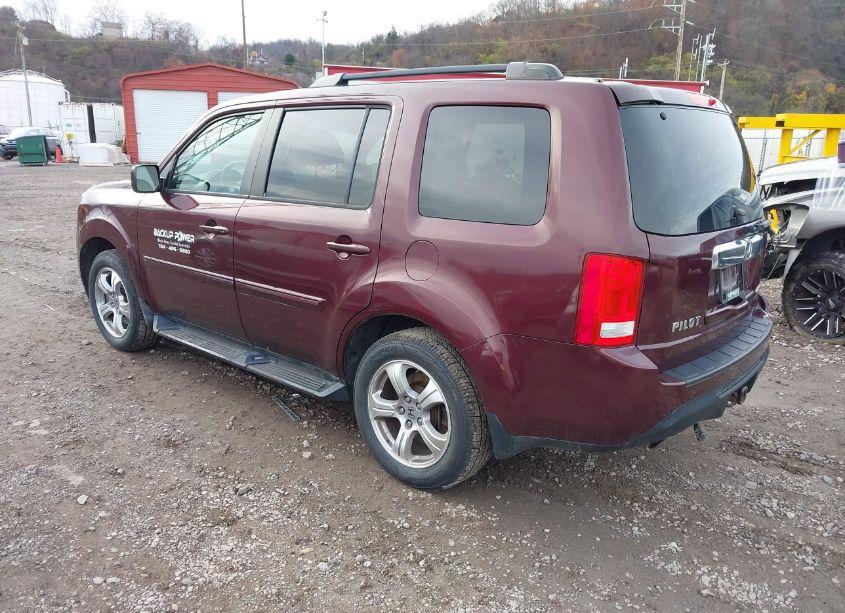Photo 3 of 2012 Honda Pilot EX-L (VIN 5FNYF4H54CB018290)
