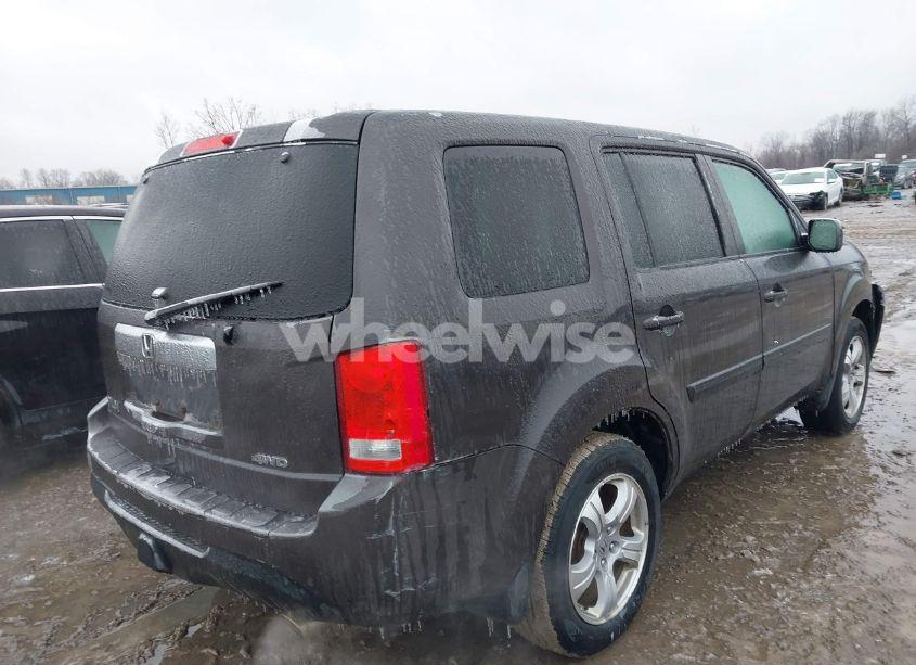 Photo 4 of 2012 Honda Pilot EX-L (VIN 5FNYF4H54CB025241)