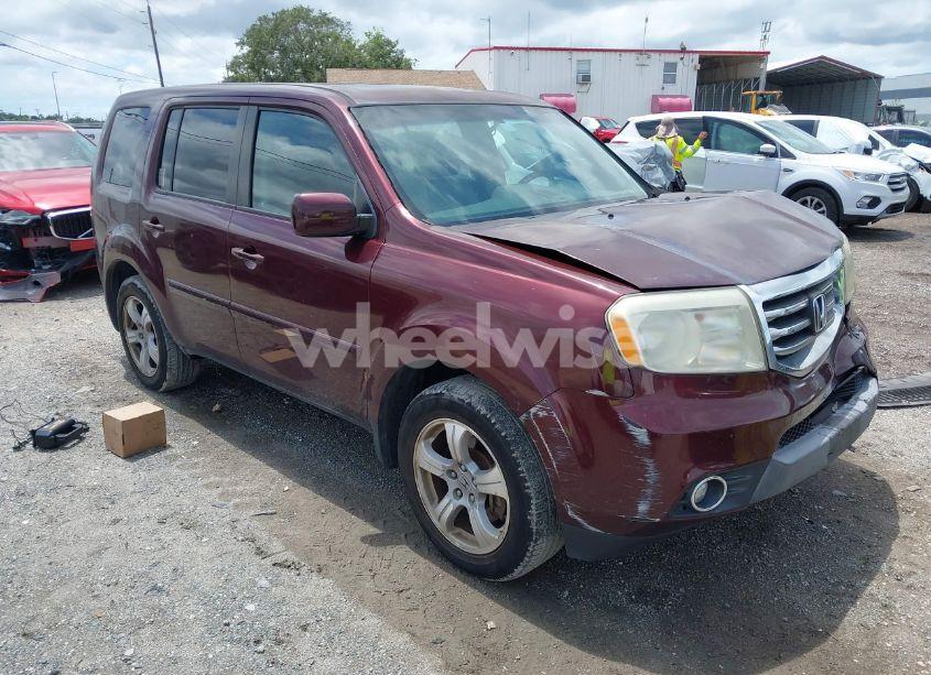 2012 Honda Pilot EX-L (VIN 5FNYF4H54CB074178) main photo