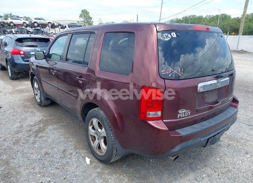 Photo 3 of 2012 Honda Pilot EX-L (VIN 5FNYF4H54CB074178)