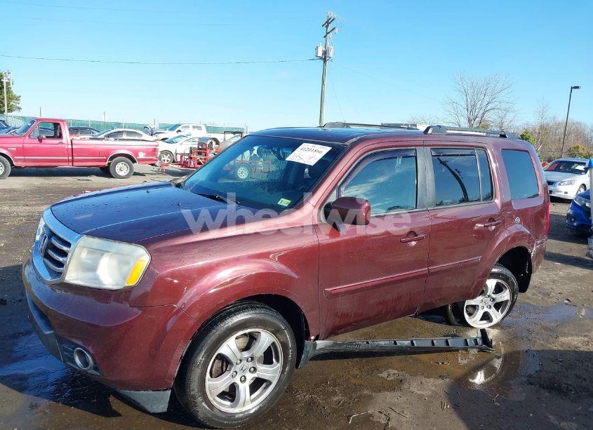 Photo 2 of 2012 Honda Pilot EX-L (VIN 5FNYF4H54CB074195)