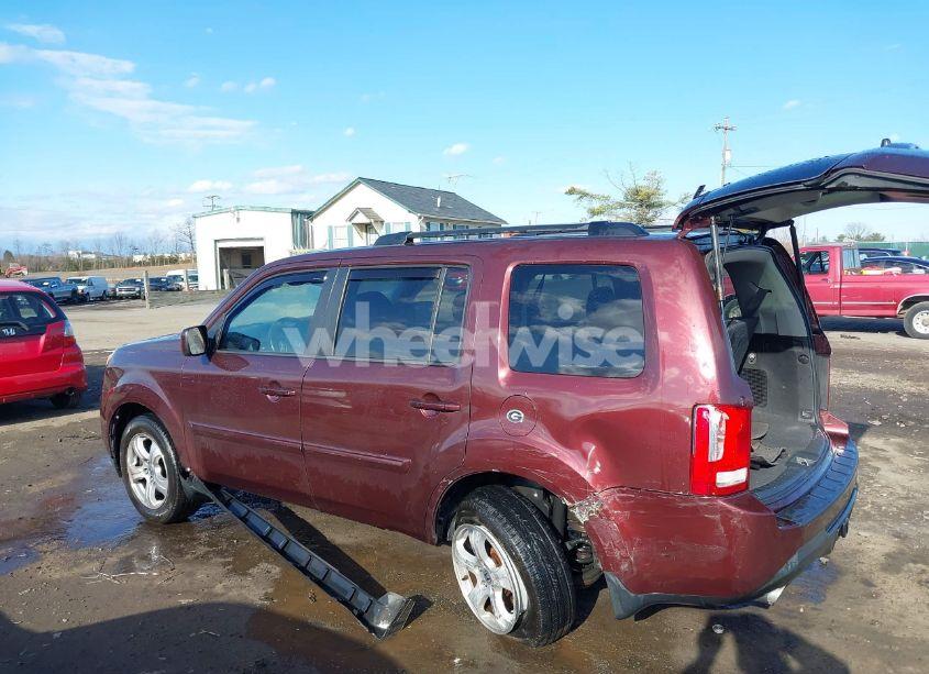 Photo 3 of 2012 Honda Pilot EX-L (VIN 5FNYF4H54CB074195)