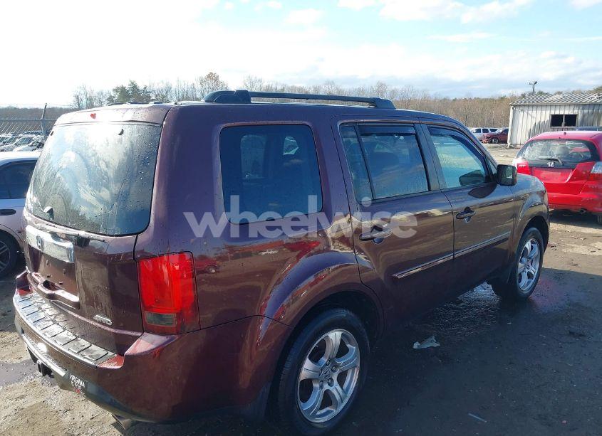 Photo 4 of 2012 Honda Pilot EX-L (VIN 5FNYF4H54CB074195)